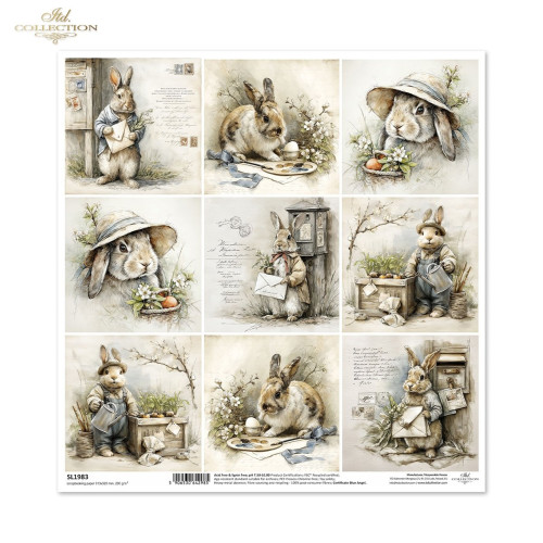 ITD COLLECTION ДИЗАЙНЕРСКИ КАРТОН 31/32 - SL1983