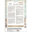 STAMPERIA VENICE SILICONE STAMP 14/18CM - WTK222