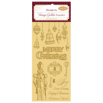 STAMPERIA GOLD TRANSFER FOIL 10.16X21.6 CM - DFLRGT06