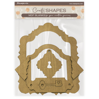 STAMPERIA ALICE IN CHRISTMAS МДФ ЕЛЕМЕНТИ FRAME - KLSM63