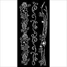 STAMPERIA HIDDEN GROVE TEMPLATE 12 X 25 CM - KSTDL114