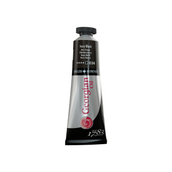 DALER ROWNEY OIL PAINT GEORGIAN 38 ML. - IVORY BLACK