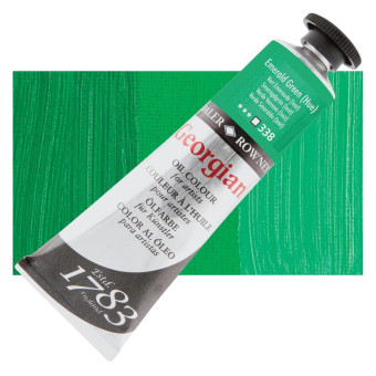 DALER ROWNEY OIL PAINT GEORGIAN 38 ML. - EMERALD GREEN