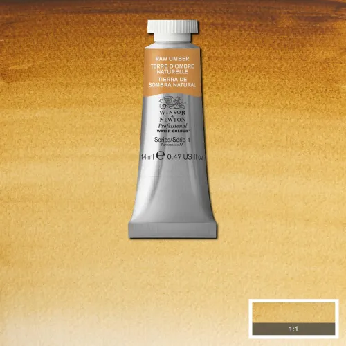 W&N АКВАРЕЛНА БОЯ PROFESSIONAL 14 МЛ - RAW UMBER