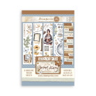 STAMPERIA SECRET DIARY WASHI PAD 8 SHEETS A5 -SBW04