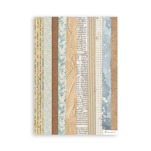 STAMPERIA SECRET DIARY WASHI PAD 8 SHEETS A5 -SBW04
