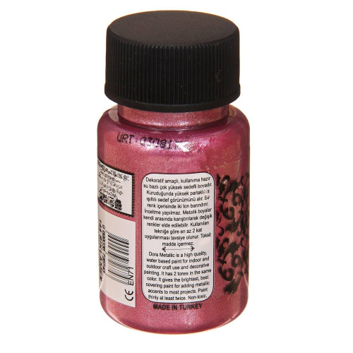 CADENCE ACRYLIC PAINT METALLIC DORA 50 ML. - CYCLAMEN 144