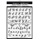 STAMPERIA MEDIA STENCIL - TEMPLATE 20 X 25 CM - KSTD060