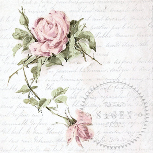 SAGEN VINTAGE NAPKINS FOR DECOUPAGE 33/33 CM - 80093