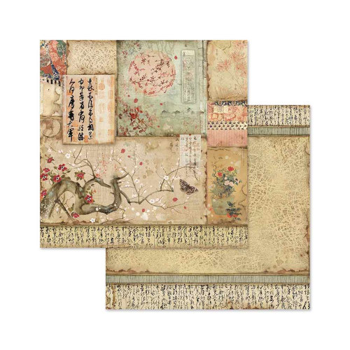STAMPERIA BLOCK DESIGNER PAPER 20.3/20.3 CM - SBBS09