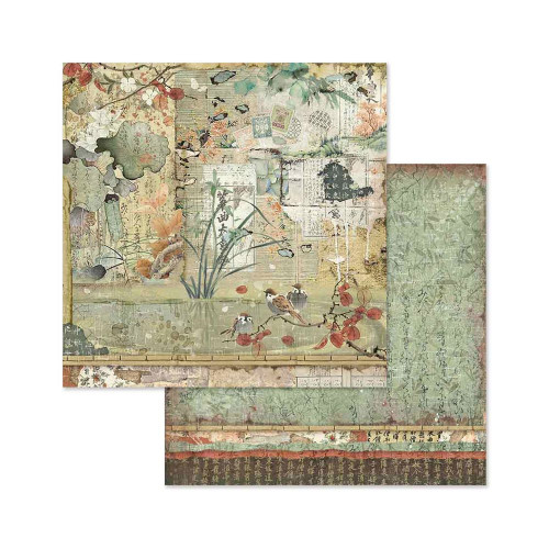 STAMPERIA BLOCK DESIGNER PAPER 20.3/20.3 CM - SBBS09