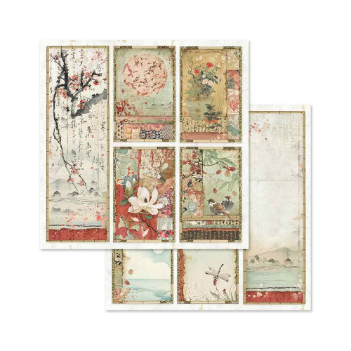 STAMPERIA BLOCK DESIGNER PAPER 20.3/20.3 CM - SBBS09