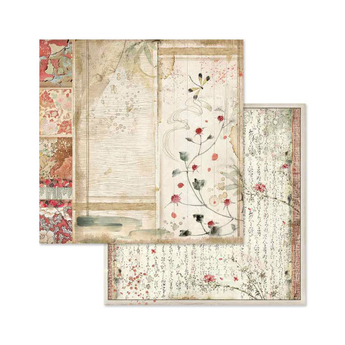 STAMPERIA BLOCK DESIGNER PAPER 20.3/20.3 CM - SBBS09