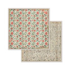 STAMPERIA BLOCK DESIGNER PAPER 20.3/20.3 CM - SBBS09