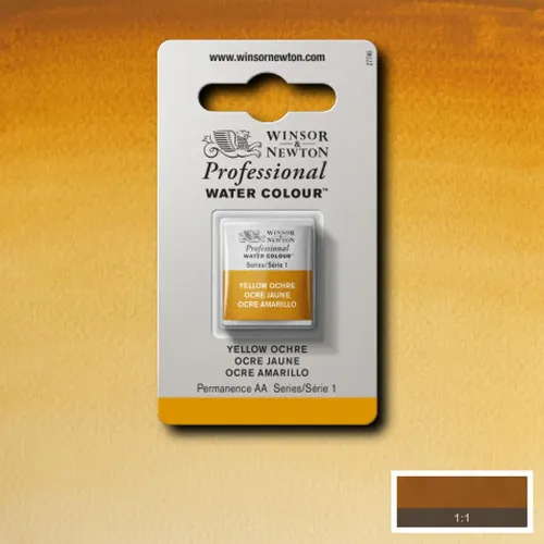 W&N АКВАРЕЛНА БОЯ PROFESSIONAL H/PAN- YELLOW OCHRE