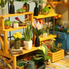 ROBOTIME 3D ДЪРВЕН ПЪЗЕЛ CATHY'S FLOWER HOUSE DG104