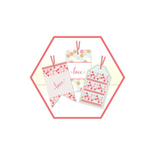 DOCRAFTS DECORATION SET 16 PIECES - PMA105301