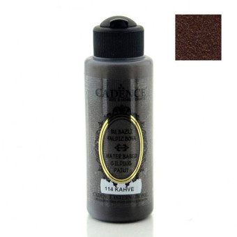 CADENCE ACRYLIC GOLD LEAF PAINT 120 ML - BROWN 114