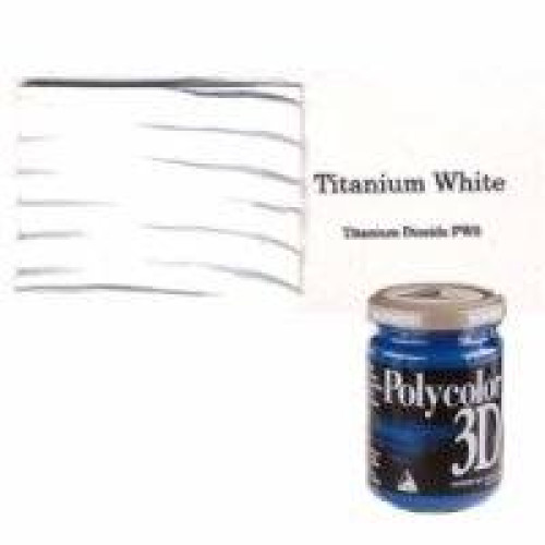 MAIMERI ACRYLIC PAINT 3D 140 ML. - TITANIUM WHITE