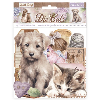 STAMPERIA QUIET DAYS DIE CUTS DFLDC122
