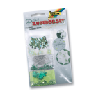 FOLIA MATERIALS FOR DECORATING GREEN CHRISTMAS
