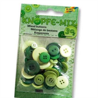 FOLIA КОПЧЕТА ЗА ДЕКОРАЦИЯ - ЗЕЛЕНИ 30 ГР. АСОРТИ