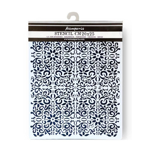 STAMPERIA MEDIA STENCIL - TEMPLATE 20 X 25 CM - KSTD133