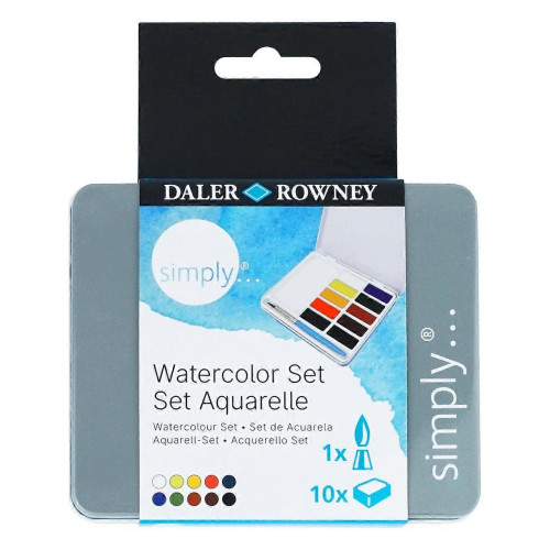 DALER ROWNEY АКВАРЕЛНИ БОИ КОМПЛЕКТ 10 ЦВ. -134 500 014