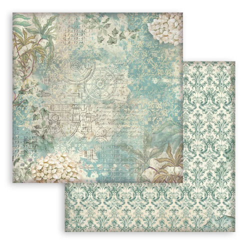 STAMPERIA BACKGROUNDS БЛОКЧЕ ХАРТИЯ 20,3/20,3 СМ - SBBS142