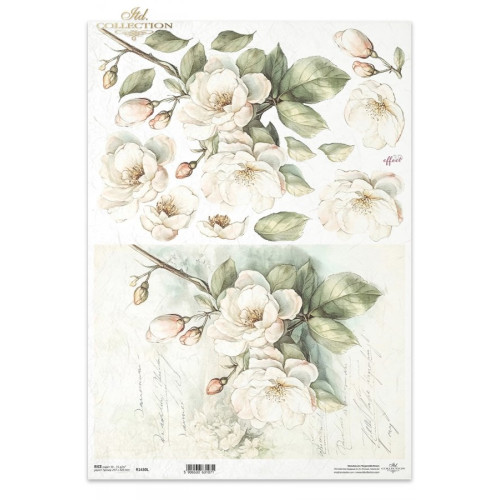 ITD COLLECTION DECOUPAGE RICE PAPER A3 - R1430L