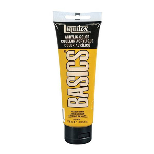 LIQUITEX АКРИЛНА БОЯ BASICS 118 МЛ-ОКСИДНА ЖЪЛТА 1046416