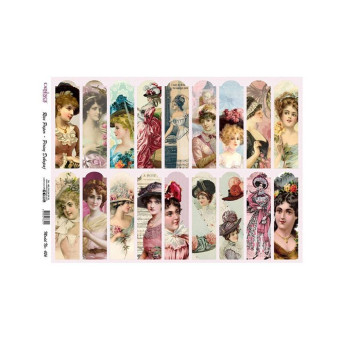 CADENCE DECOUPAGE RICE PAPER A4 - 456