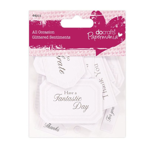 DOCRAFTS ALL OCCASION SENTIMENTS 44 PCS - PMA 157198