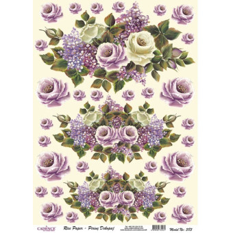 CADENCE DECOUPAGE RICE PAPER A3 - 383