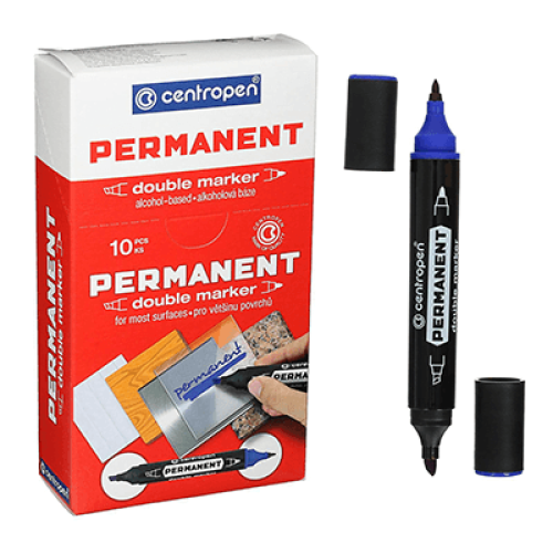 CENTROPEN PERMANENT DOUBLE MARKER - СИН