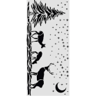 STAMPERIA CLASSIC CHRISTMAS ШАБЛОН DEERS 12 Х 25 СМ - KSTDL169