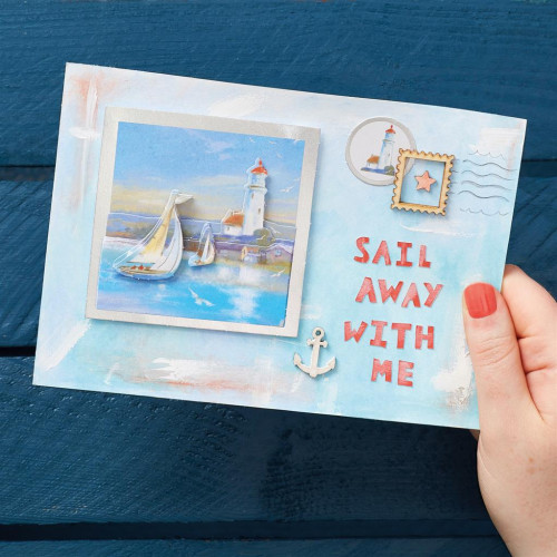 DOCRAFTS СТИКЕРИ ЗА ДЕКУПАЖ - SAIL AWAY ANT169922