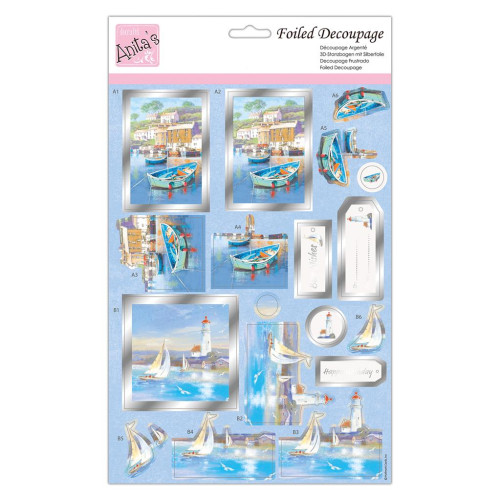 DOCRAFTS СТИКЕРИ ЗА ДЕКУПАЖ - SAIL AWAY ANT169922