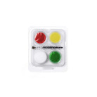 SNAZAROO FACE PAINT 3X3.75 G. + BRUSH AND SPONGE - PORTUGAL