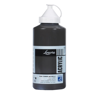 L&B ACRYLIC PAINT LOUVRE 750 ML - RAW UMBER 478