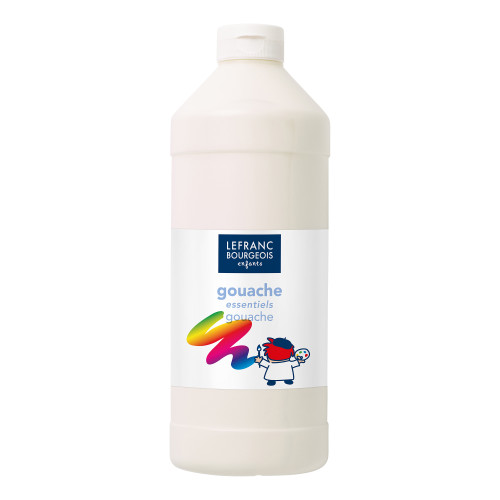 L&B TEMPERA PAINT 1 LITER - WHITE 188254