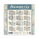 STAMPERIA WHITE CHRISTMAS BLOCK 30.5/30.5 CM - SBBL190
