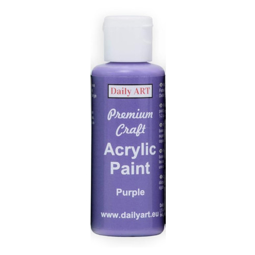 DAILY ART АКРИЛНА БОЯ PREMIUM CRAFT 50 МЛ - PURPLE