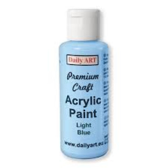 DAILY ART АКРИЛНА БОЯ PREMIUM CRAFT 50 МЛ - LIGHT BLUE