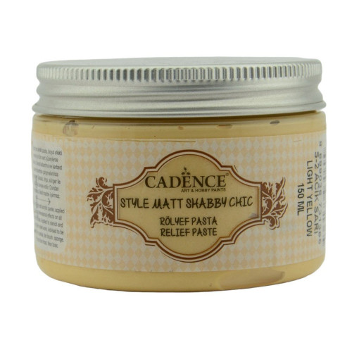 CADENCE RELIEF PASTE SHABBY CHIC 150 ML. - LIGHT YELLOW S-2