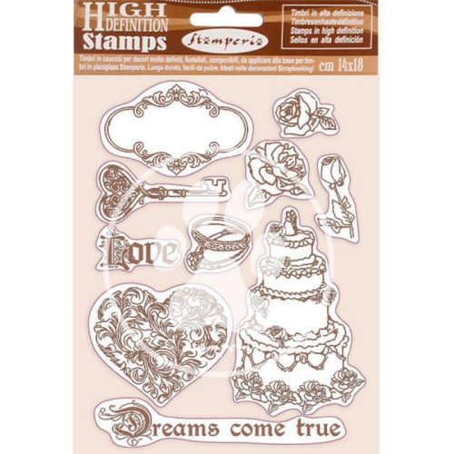STAMPERIA HIGH DEFINITION STAMPS - ГУМЕНИ ПЕЧАТИ WTKCC202