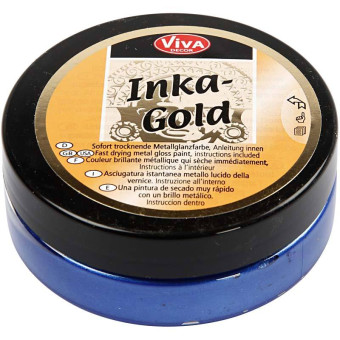 VIVA DECOR INKA GOLD 62.5 G - COBALT BLUE