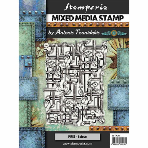 STAMPERIA MIXED MEDIA STAMPS - ГУМЕНИ ПЕЧАТИ WTKAT10