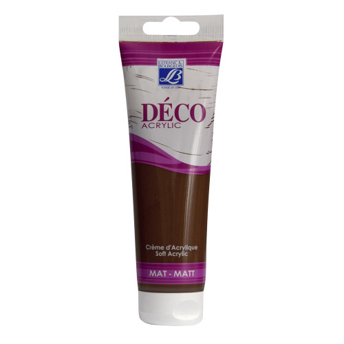 L&B ACRYLIC PAINT DECO MAT 120 ML - EARTH 114
