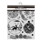 STAMPERIA CLASSIC CHRISTMAS ШАБЛОН CHRISTMAS BALLS 20 Х 25 СМ - KSTD215